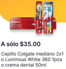 OXXO Cepillo colgate mediano oferta