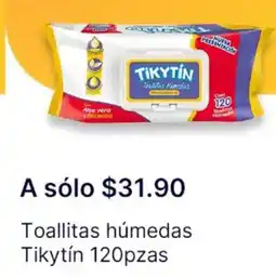 OXXO Tikytín toallitas húmedas oferta