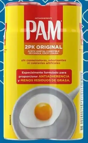 Sam's Club Pam Aceite vegetal comestible en aerosol oferta