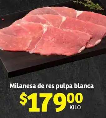 Soriana Híper Milanesa de res pulpa blanca oferta