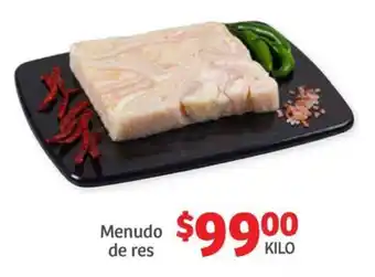 Soriana Híper Menudo de res oferta