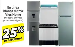 Soriana Híper En línea blanca marca Vios Home oferta