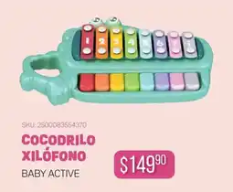 DelSol Baby Active Cocodrilo Xilófono oferta