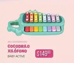 DelSol Baby - cocodrilo xilofono active oferta