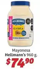 Soriana Híper Hellmann's - mayonesa oferta