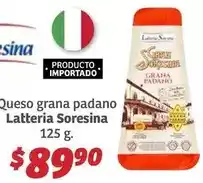 Soriana Híper Queso grana padano oferta