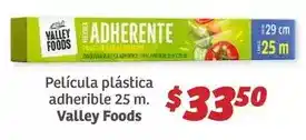 Soriana Híper Valley foods - película plástica adherible 25 m oferta