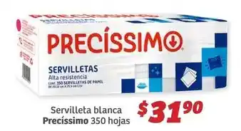 Soriana Híper Servilletas blanca oferta