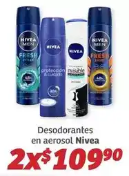 Soriana Híper Nivea - desodorantes en aerosol oferta