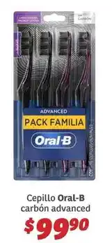 Soriana Híper Oral b - cepillo carbón advanced oferta