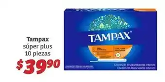 Soriana Híper Tampax - súper plus oferta