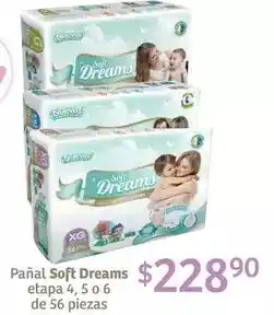 Soriana Híper Soft dreams - pañal etapa 4 oferta