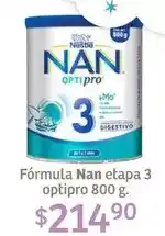 Soriana Híper Nestlé - formula nan etapa 3 optipro oferta