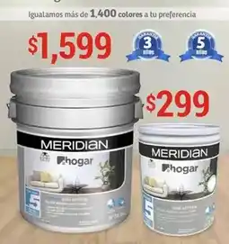 Soriana Híper Meridian - igualamos mas de 1,400 colores a tu preferencia oferta