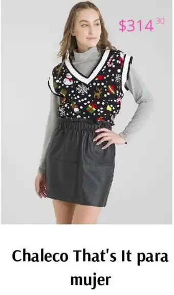 Chaleco That's It para Mujer