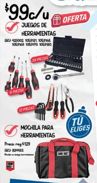 AutoZone Juegos de Herramientas oferta