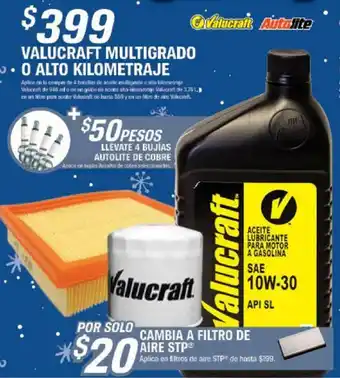 Valucraft Multigrado O Alto Kilometraje