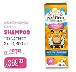 DelSol TÍO NACHITO 2 en 1 shampoo oferta