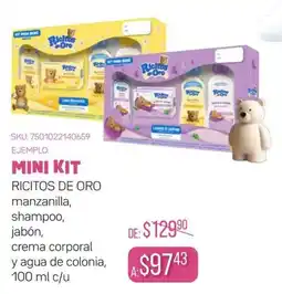 DelSol RICITOS DE ORO Mini Kit oferta