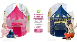 DelSol Castillo o casa de princesas oferta