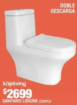 The Home Depot Luxe Living Sanitario lissone oferta