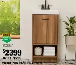 The Home Depot St. Paul mueble para baño Ibiza oferta