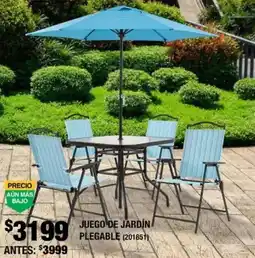 The Home Depot Juego de jardin plegable oferta