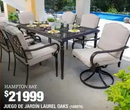 The Home Depot Juego de jardin laurel oaks oferta