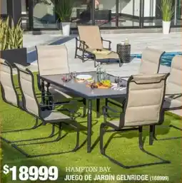 The Home Depot Hampton bay juego de jardín gelnridge oferta