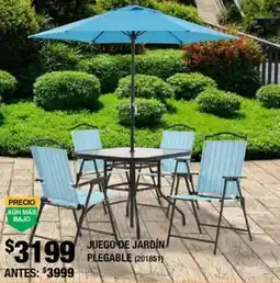 The Home Depot Juego de jardin plegable oferta