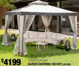 The Home Depot Hampton bay gazebo chatman oferta