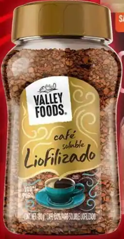 Soriana Híper Valley Foods Café liofilizado oferta