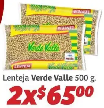 Soriana Híper Verde Valle Lenteja oferta