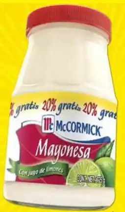 Soriana Híper McCormick Mayonesa con limón oferta