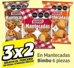 Soriana Híper Bimbo Mantecadas oferta