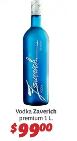 Soriana Híper Zaverich Vodka premium oferta