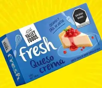 Soriana Híper Valley Foods Queso crema oferta