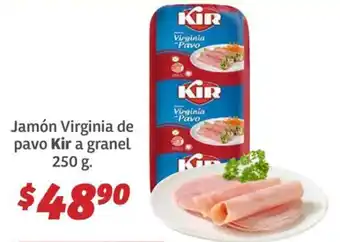 Soriana Híper Kir Jamón Virginia de pavo oferta