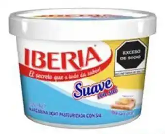 Soriana Híper Iberia Margarina con sal oferta