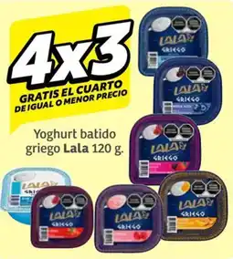 Soriana Híper Lala Yoghurt batido griego oferta