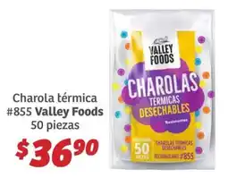 Soriana Híper Valley Foods Charola térmica #855 oferta