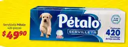 Soriana Híper Pétalo Servilleta oferta