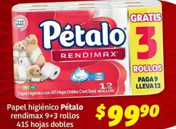 Soriana Híper Pétalo Rendimax oferta
