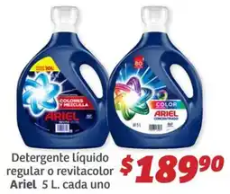 Soriana Híper Ariel Detergente líquido oferta