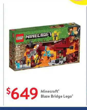 Minecraft Blaze Bridge Lego