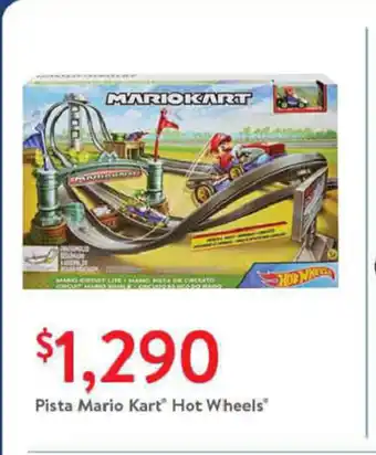 Walmart Pista Mario Kart Hot Wheels oferta