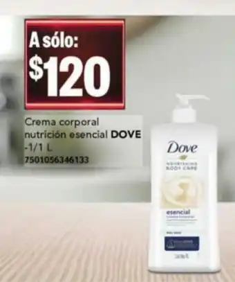 City Club Crema Corporal Nutricion Asencial DOVE oferta