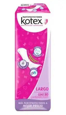 Soriana Híper Kotex pantiprotectores oferta