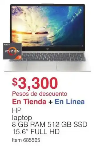 Costco Hp laptop en tienda + en línea oferta