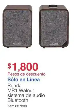 Costco Ruark mr1 walnut sistema de audio bluetooth oferta